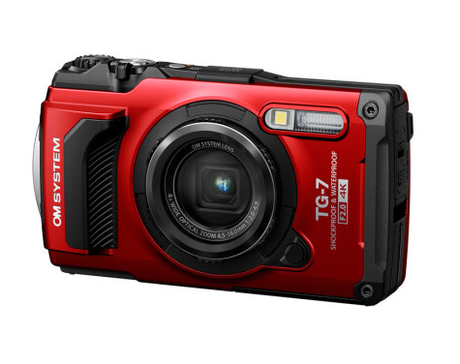 OM SYSTEM TG-7 Red Digital Compact Camera - additional product view