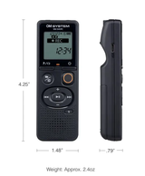 OM SYSTEM VN-541PC-E1-BLK Digital Voice Recorder - additional product view