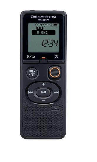 OM SYSTEM VN-541PC-E1-BLK digital voice recorder
