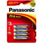 Panasonic AAA alkaline battery, 4 pack