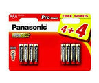 Panasonic AAA alkaline battery, 8 pack