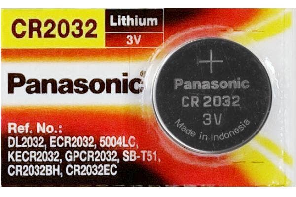 Panasonic CR-2032 lithium battery