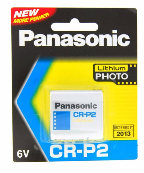 Panasonic CR-P2 6V lithium battery