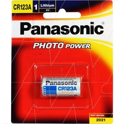 Panasonic CR123 3V lithium battery