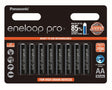 Panasonic Eneloop Pro AA 2550mAh pre-charged batteries, 8 pack