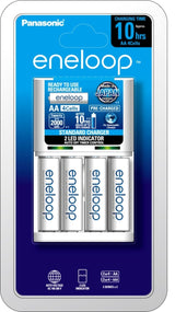 Panasonic Eneloop Standard Battery Charger with 4 x AA batteries