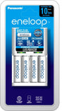 Panasonic Eneloop Standard Battery Charger with 4 x AA batteries