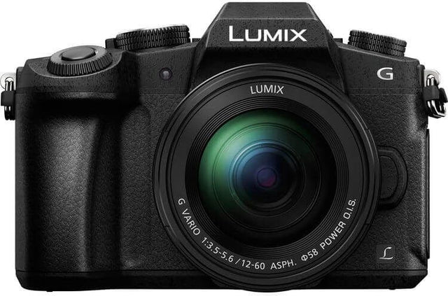 Panasonic G85 black with 12-60mm lens weatherproof kit compact system camera