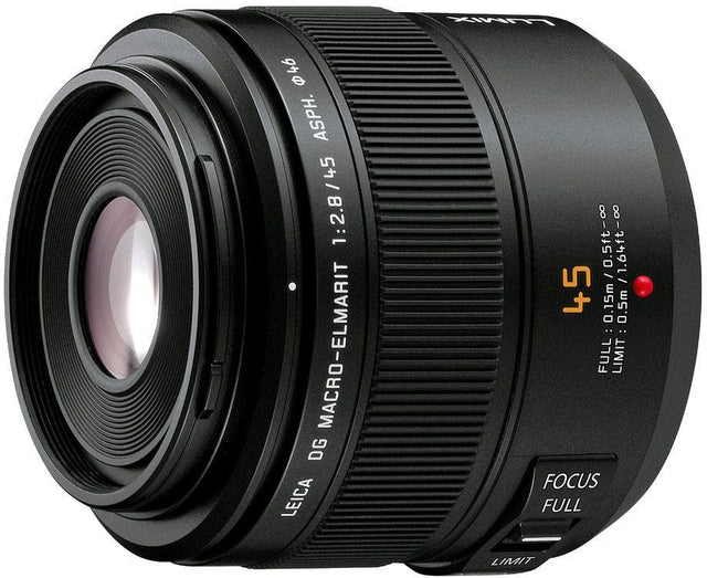 Panasonic Leica DG Macro Elmarit 45mm f/2.8 ASPH MEGA OIS lens