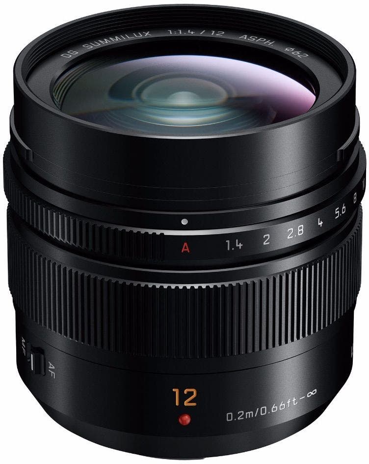 Panasonic Leica DG Summilux 12mm f/1.4 ASPH Lens - additional product view