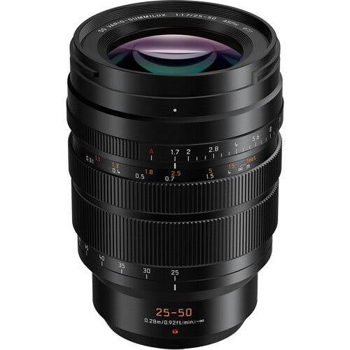 Panasonic Leica DG Vario-Summilux 25-50mm f/1.7 ASPH zoom lens