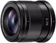 Panasonic Lumix G 42.5mm f/1.7 Black Portrait lens