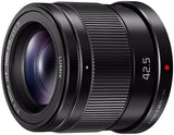 Panasonic Lumix G 42.5mm f/1.7 Black Portrait lens