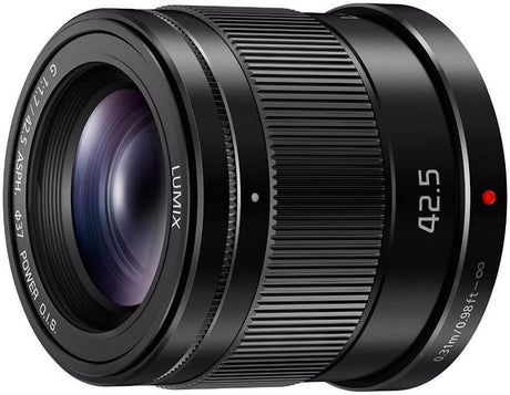 Panasonic Lumix G 42.5mm f/1.7 Black Portrait lens