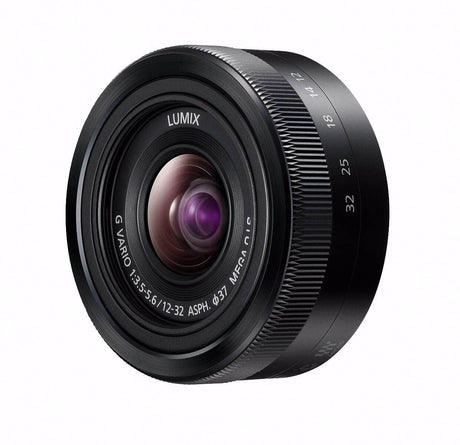 Panasonic Lumix G Vario 12-32mm f/3.5-5.6 Black Lens - additional product view