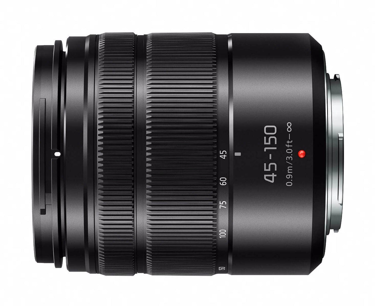 Panasonic Lumix G Vario 45-150mm f/4-5.6 Mat Black lens
