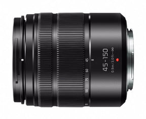 Panasonic Lumix G Vario 45-150mm f/4-5.6 Mat Black lens