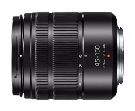 Panasonic Lumix G Vario 45-150mm f/4-5.6 Mat Black lens