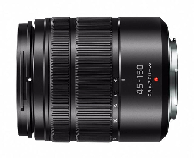Panasonic Lumix G Vario 45-150mm f/4-5.6 Mat Black lens