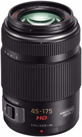 Panasonic Lumix G X Vario 45-175mm f/4-5.6 ASPH Power Zoom - Black Lens - additional product view
