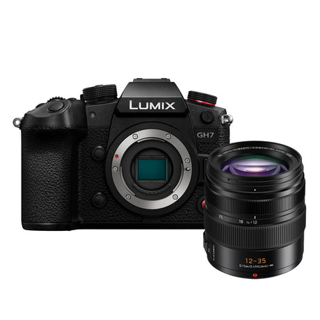 Panasonic Lumix GH7 mirrorless camera with Leica 12-35mm lens