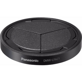 Panasonic Lumix L10 Auto Lens Cap in black