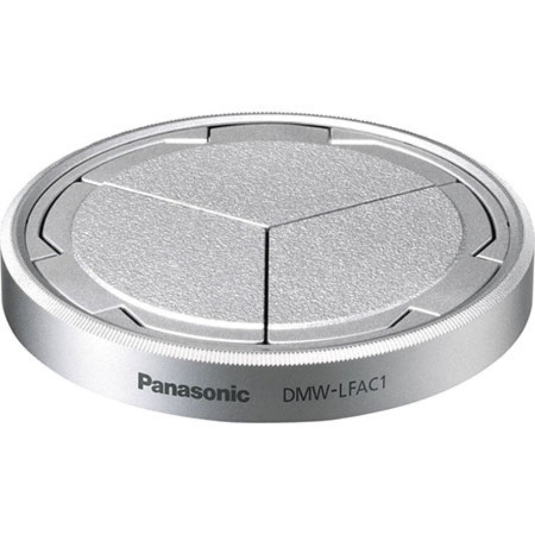 Panasonic Lumix L10 Auto Lens Cap, Silver