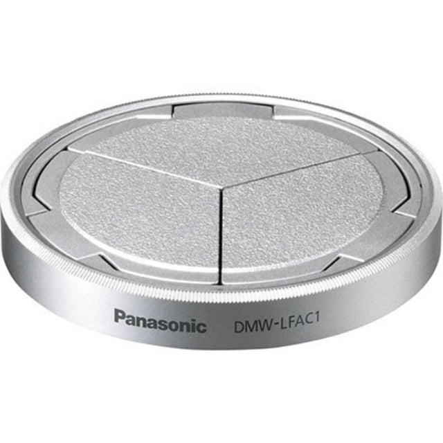 Panasonic Lumix L10 Auto Lens Cap, Silver