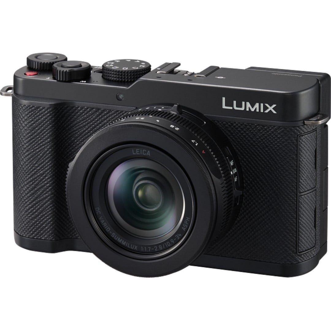 Panasonic LUMIX L10 - Black Premium Compact Camera - additional product view