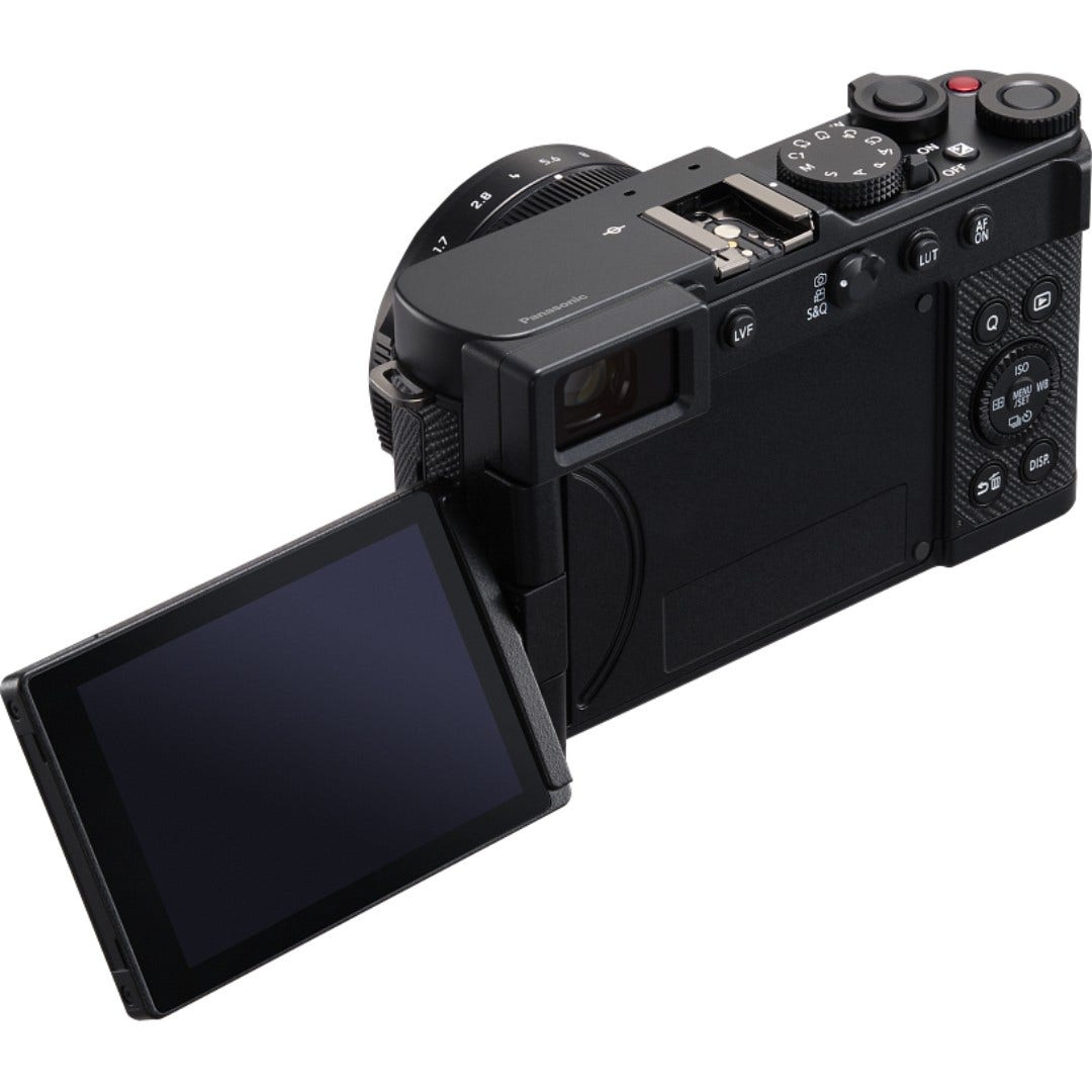 Panasonic LUMIX L10 - Black Premium Compact Camera - additional product view