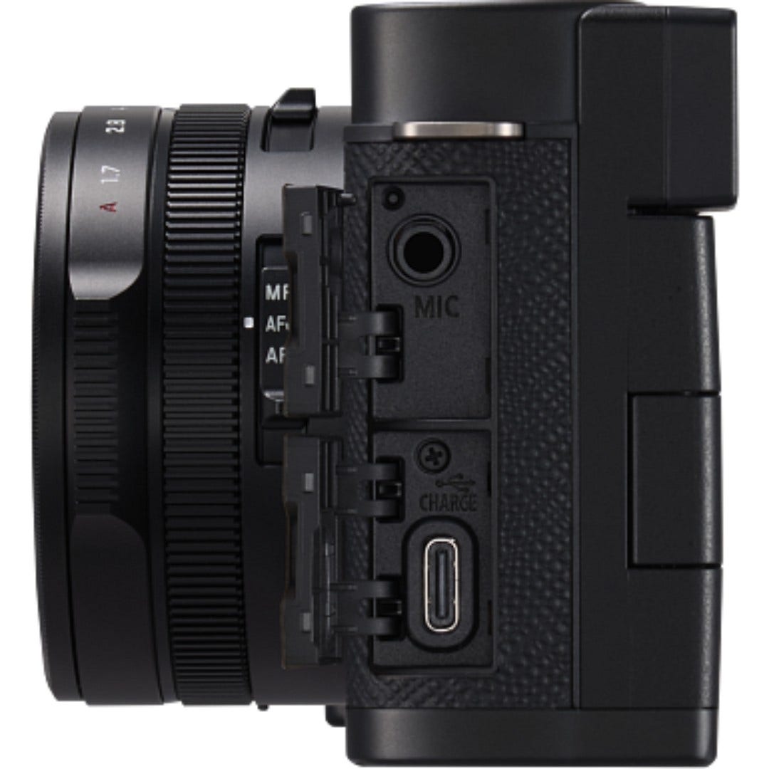 Panasonic LUMIX L10 - Black Premium Compact Camera - additional product view