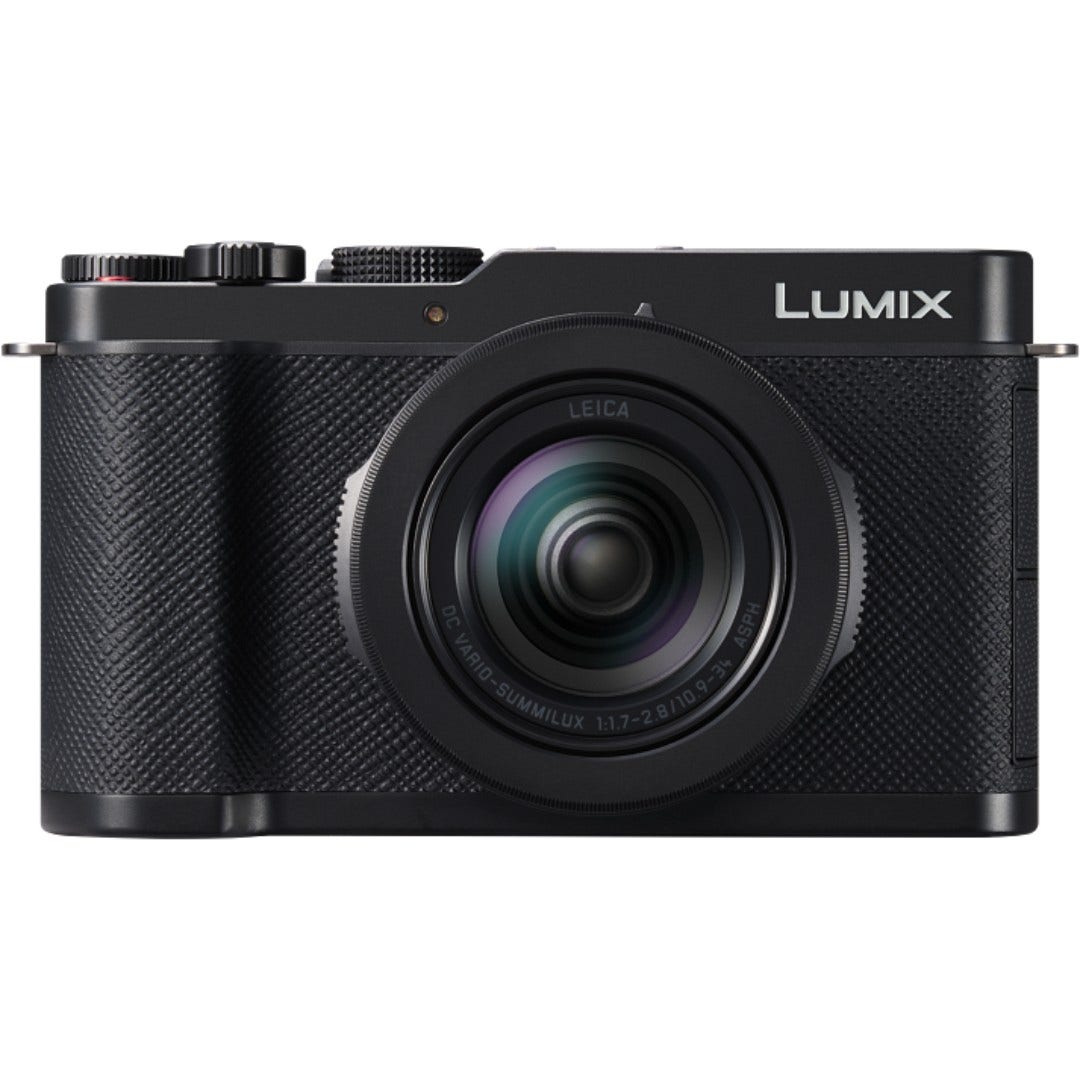Panasonic LUMIX L10 premium compact camera in black