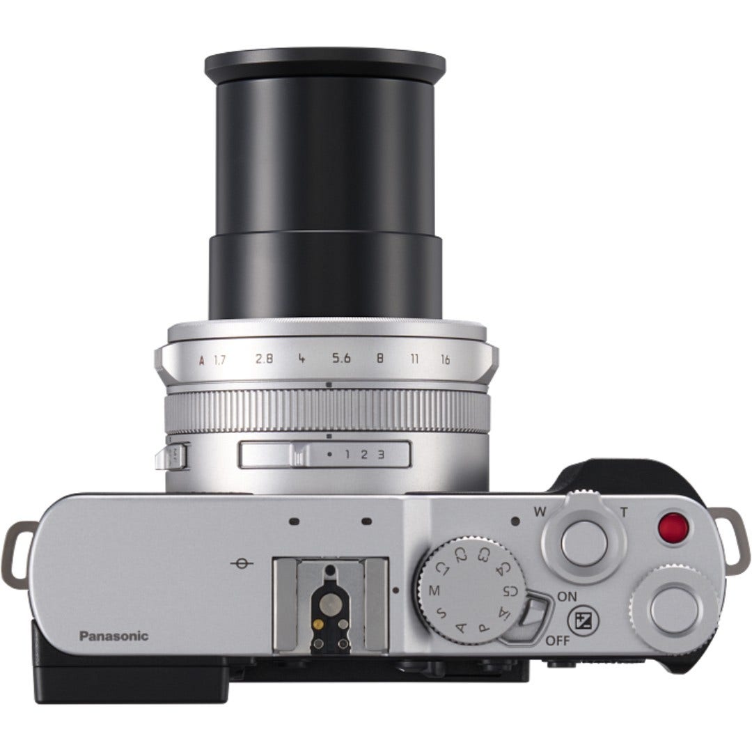 Panasonic LUMIX L10 - Silver Premium Compact Camera - additional product view