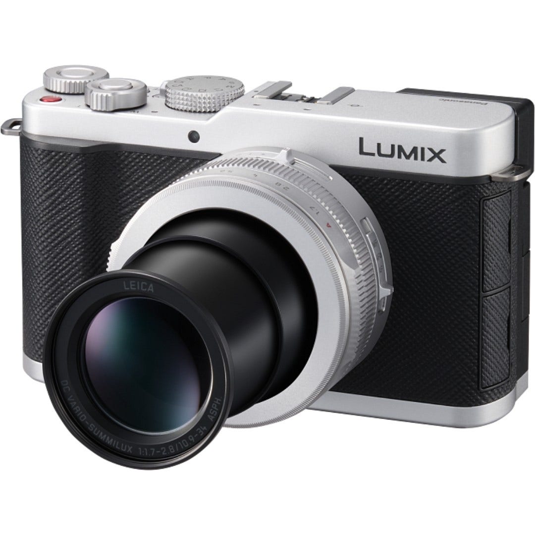Panasonic LUMIX L10 - Silver Premium Compact Camera - additional product view