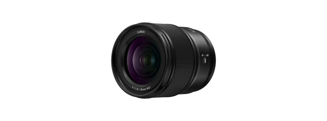 Panasonic Lumix S 18mm f/1.8 weather sealed prime lens