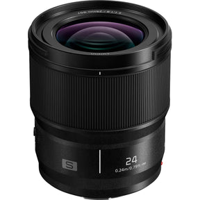 Panasonic Lumix S 24mm f/1.8 weather sealed prime lens