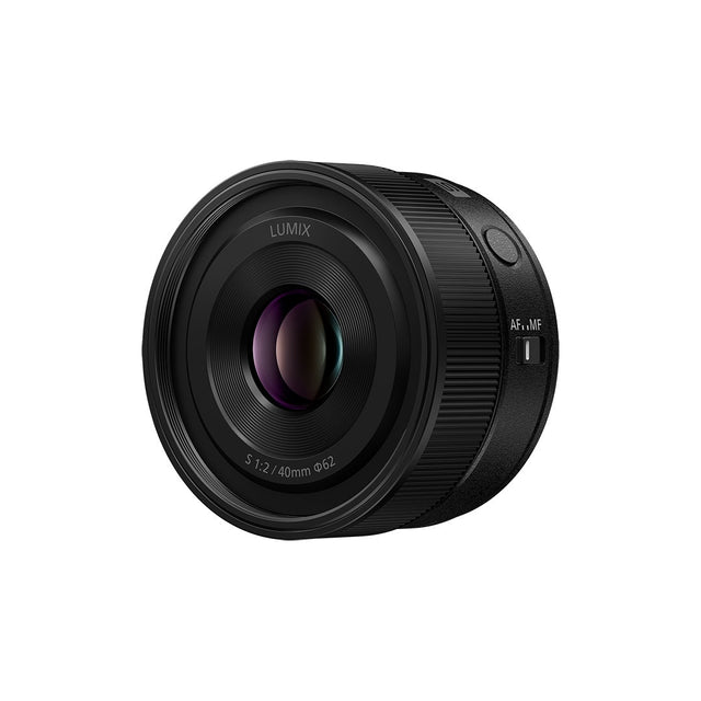 Panasonic Lumix S 40mm f/2 lens in black
