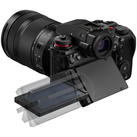 Panasonic Lumix S1IIE Body w/ Lumix S R24-105mm f/4 Macro IOS Lens Compact System Camera - additional product view