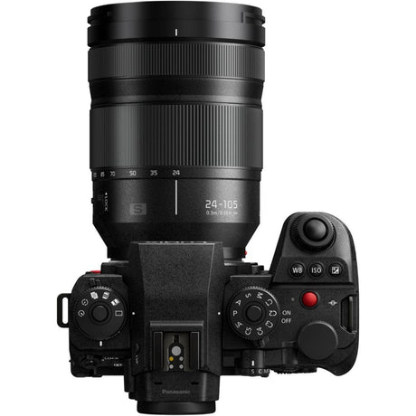Panasonic Lumix S1R Mark II Body w/ S 24-105mm f/4 O.I.S Lens Compact System Camera - additional product view
