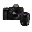 Panasonic Lumix S5II with 20-60mm and 50mm lenses mirrorless camera