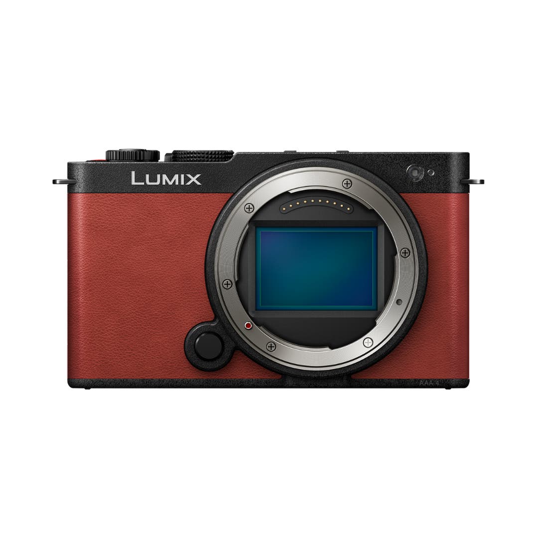 Panasonic LUMIX S9 full frame mirrorless camera body in Crimson Red