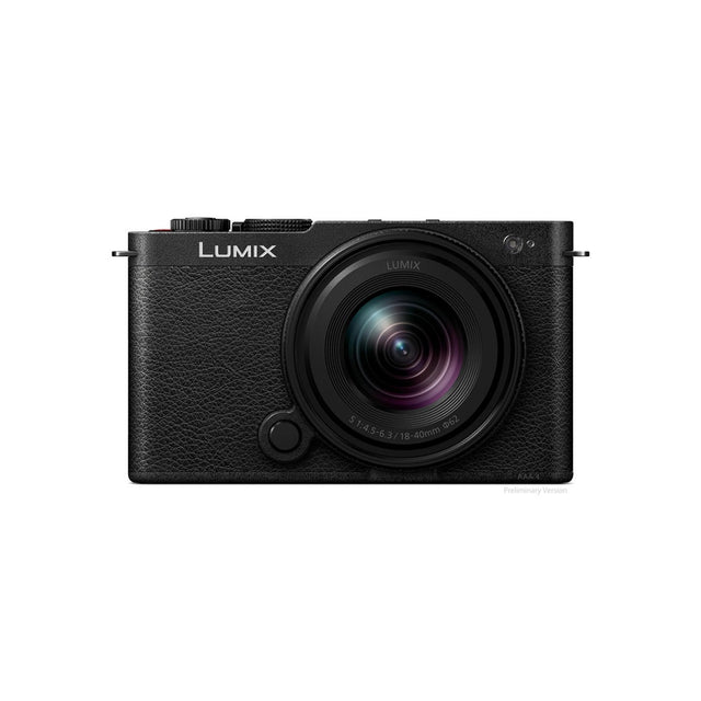 Panasonic Lumix S9 with 18-40mm f/4.5-6.3 lens kit, black