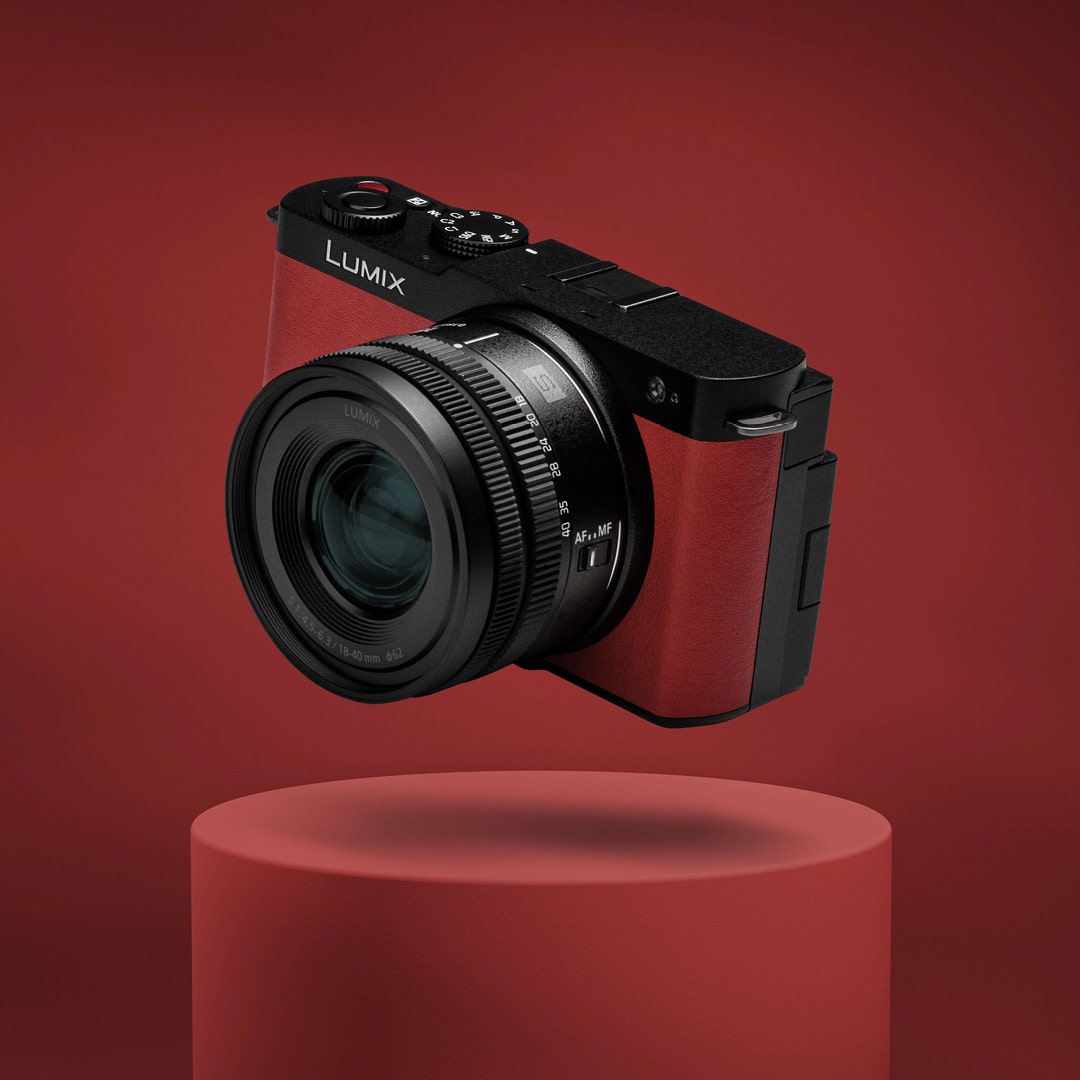 Panasonic Lumix S9 w/18-40mm f/4.5-6.3 Lens Kit - Red Compact System Camera - additional product view