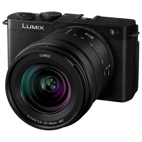 Panasonic Lumix S9 with 20-60mm f/3.5-5.6 lens kit, black
