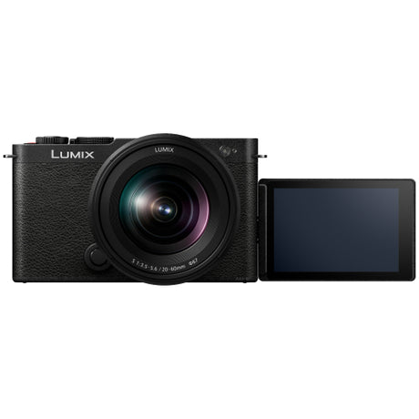 Panasonic Lumix S9 with 20-60mm f/3.5-5.6 lens kit, black