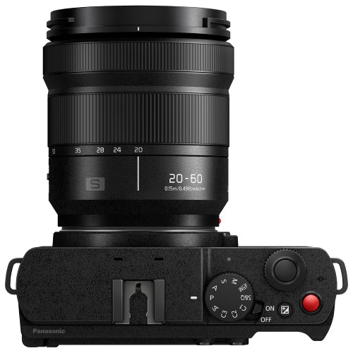 Panasonic Lumix S9 with 20-60mm f/3.5-5.6 lens kit, black