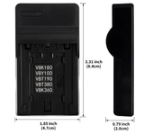 Panasonic VSK0784JB Charger for HC-V110 - additional product view