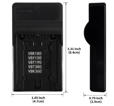 Panasonic VSK0784JB Charger for HC-V110 - additional product view