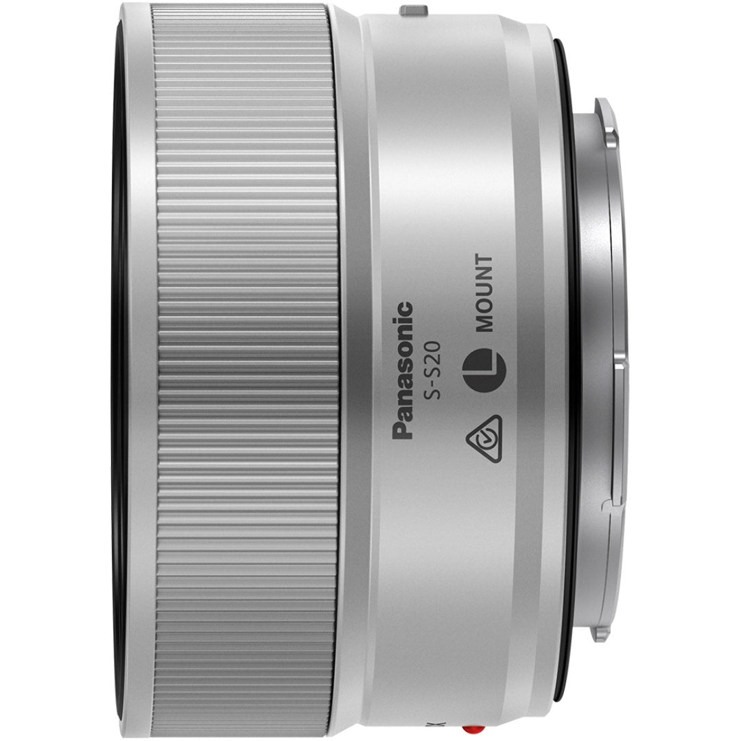 Panasonic Lumix S 20mm f/2.5 Silver Lens - additional product view