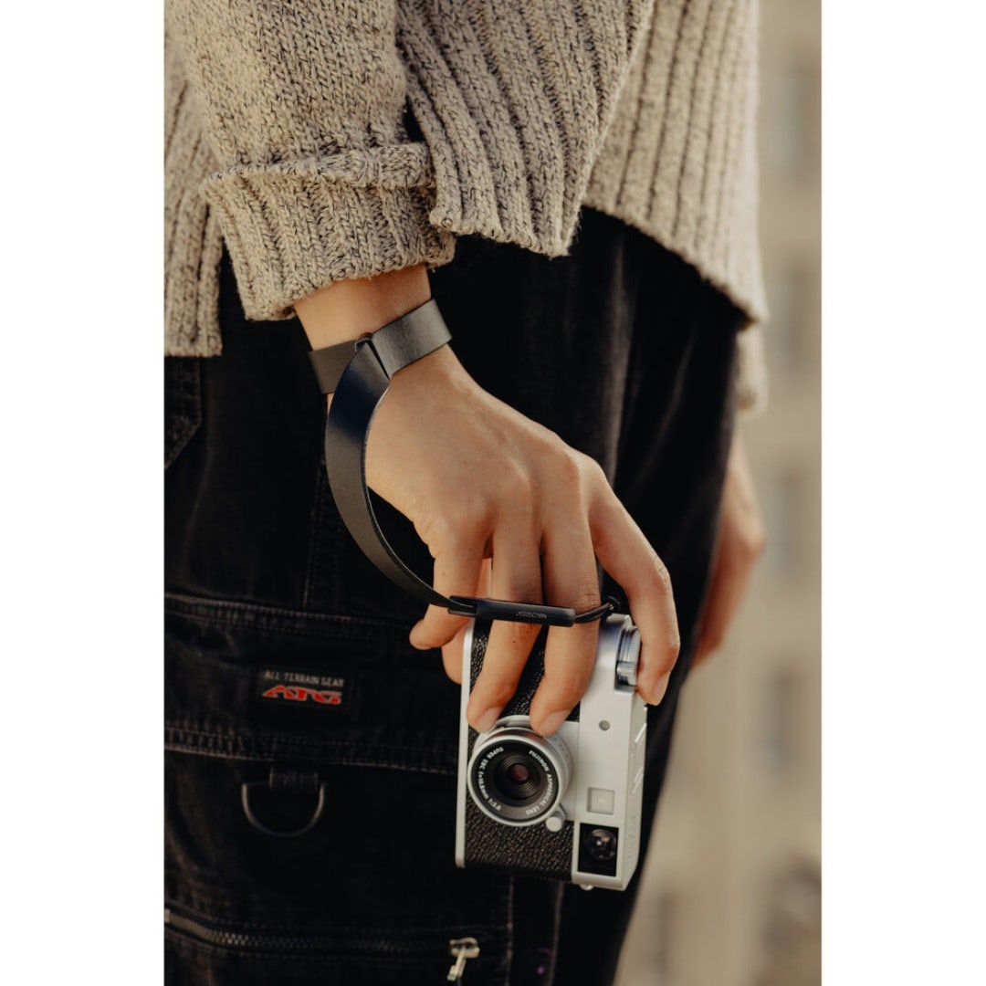 Peak Design Cuff Leather Camera Strap Camera Strap Wrist - Black - additional product view